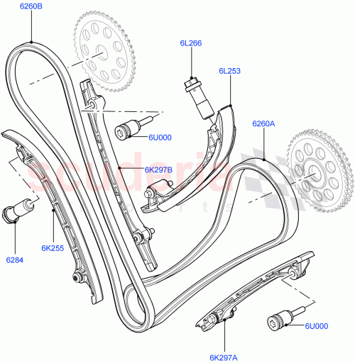Part Diagram for Land Rover LR022955