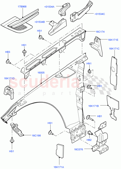 Part Diagram for Land Rover LR106330