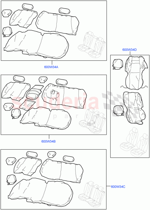 Part Diagram for Land Rover VPLVS0077PVJ