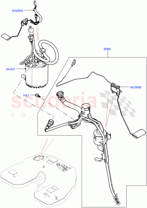 Part Diagram for Land Rover LR038710