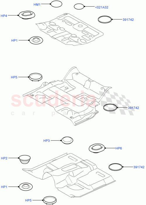 Part Diagram for Land Rover ALR2245