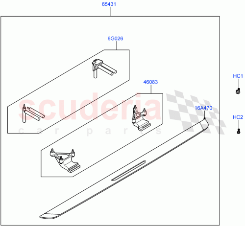 Part Diagram for Land Rover VPLXP0513
