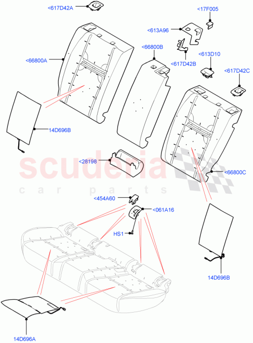 Part Diagram for Land Rover LR136502