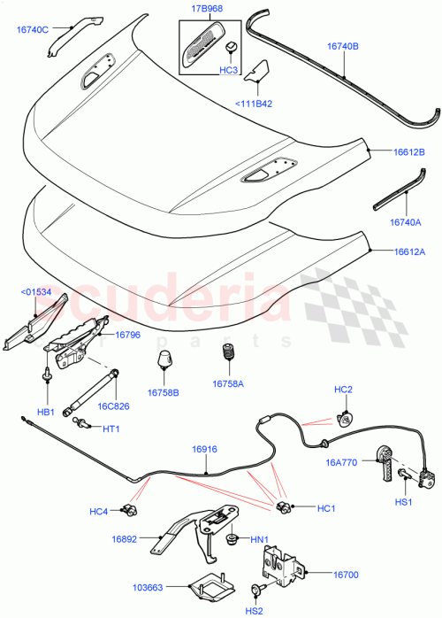 Part Diagram for Land Rover LR075617