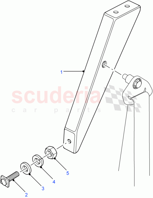 Part Diagram for Land Rover ADU710110
