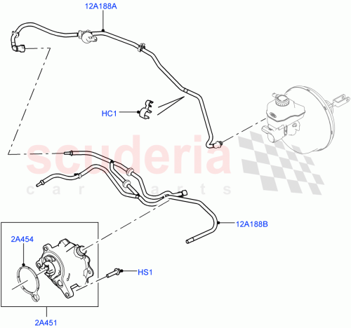 Part Diagram for Land Rover LR067250
