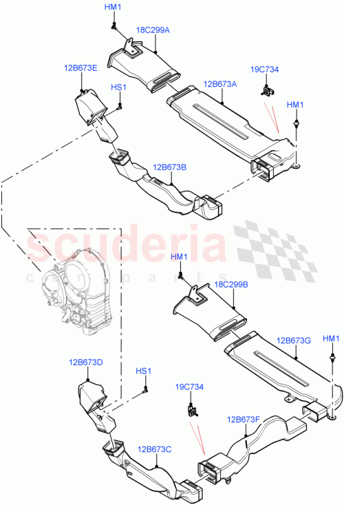 Part Diagram for Land Rover LR153801