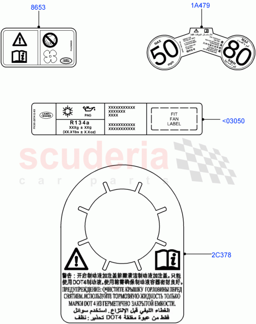 Part Diagram for Land Rover LR084436