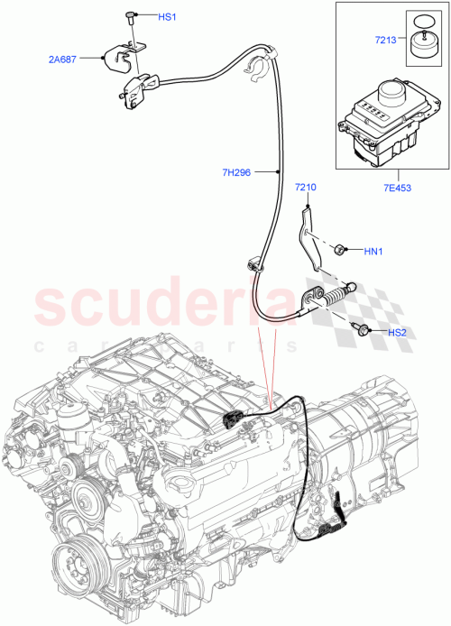 Part Diagram for Land Rover LR106796