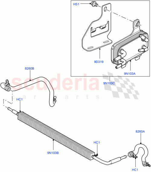 Part Diagram for Land Rover FS108126