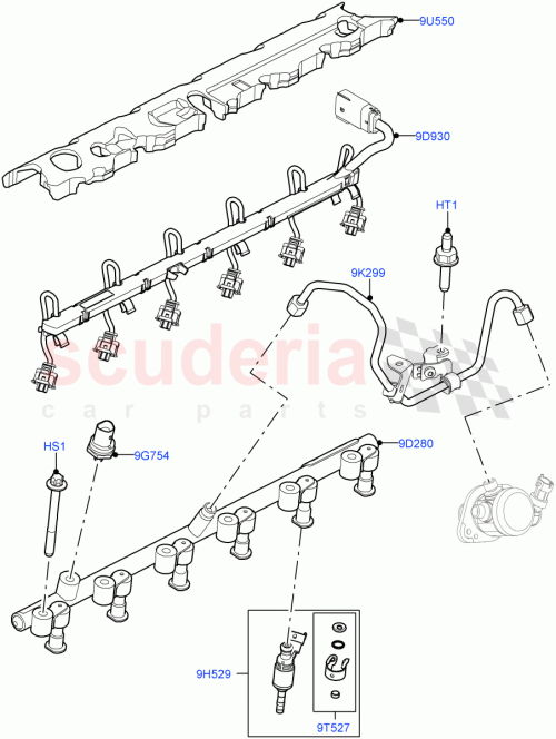 Part Diagram for Land Rover LR121767