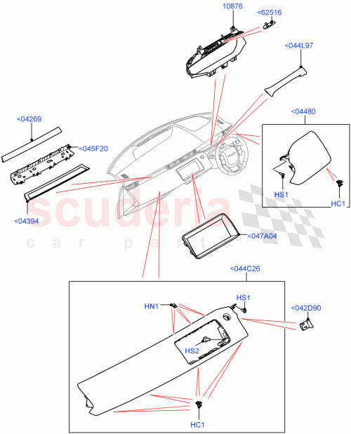 Part Diagram for Land Rover LR128828