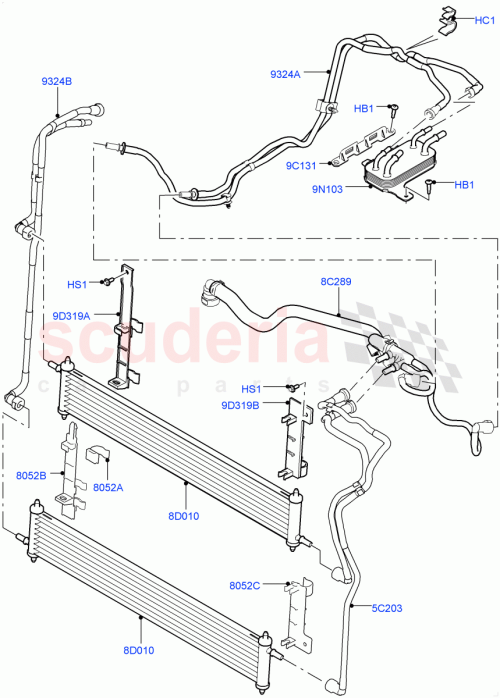 Part Diagram for Land Rover LR049013