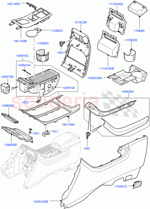Part Diagram for Land Rover LR021395