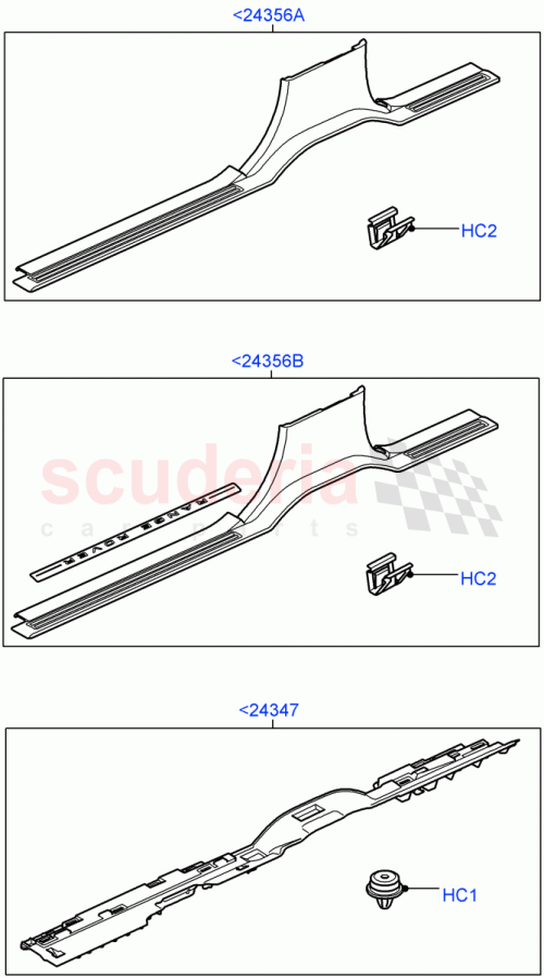 Part Diagram for Land Rover LR018089