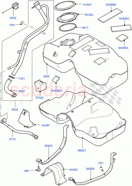 Part Diagram for Land Rover LR068231