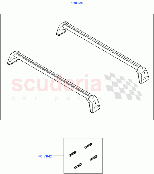 Part Diagram for Land Rover VPLKR0188