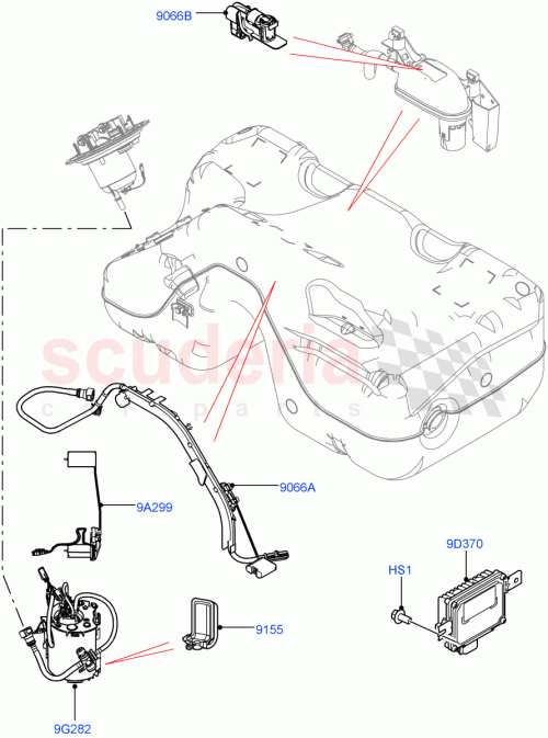 Part Diagram for Land Rover LR044454
