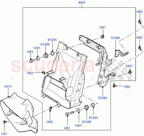 Part Diagram for Land Rover LR020386