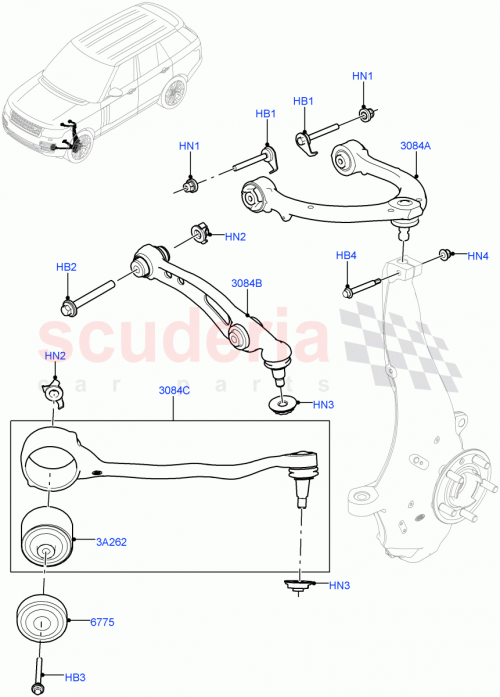 Part Diagram for Land Rover LR126101