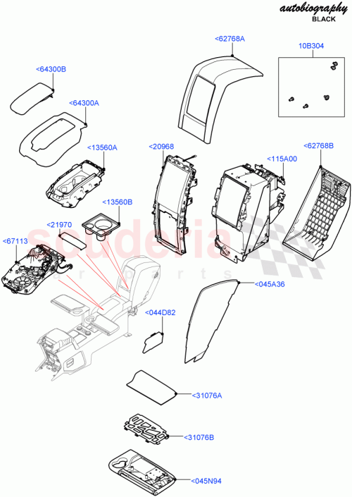 Part Diagram for Land Rover LR108634