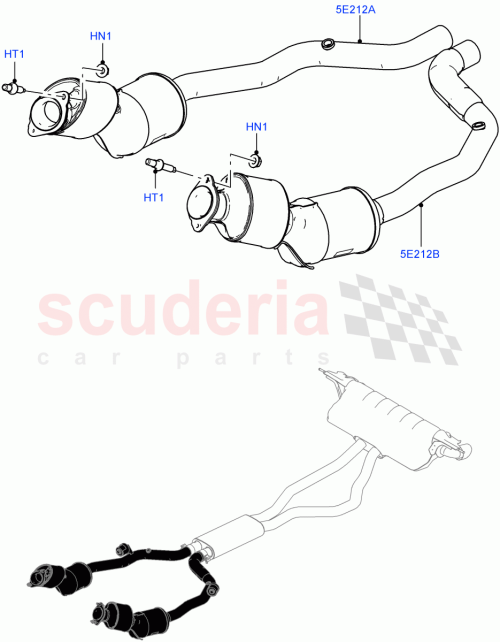 Part Diagram for Land Rover LR158079