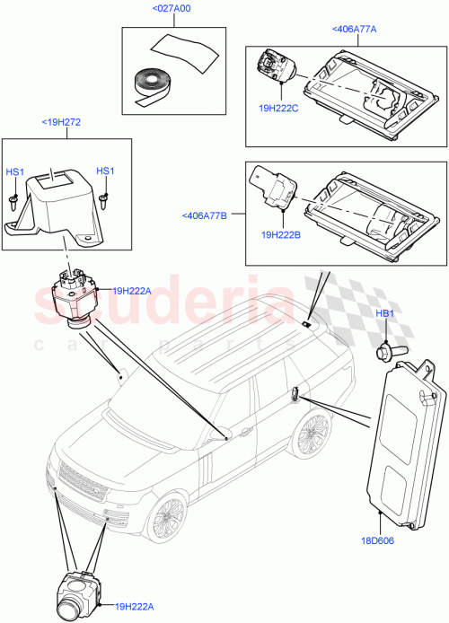 Part Diagram for Land Rover LR036691