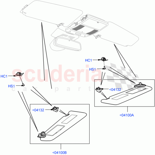 Part Diagram for Land Rover LR060413