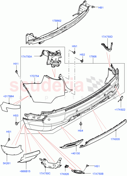 Part Diagram for Land Rover LR138583