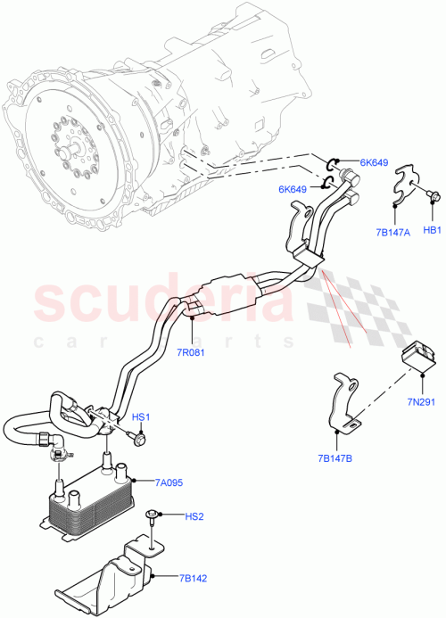 Part Diagram for Land Rover LR092823