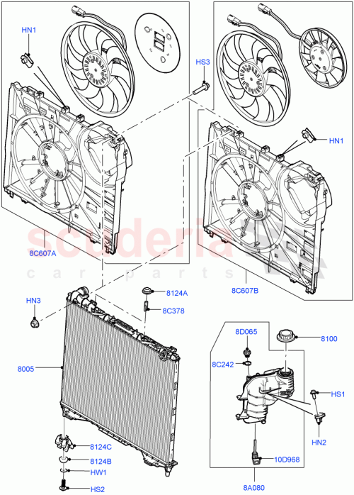 Part Diagram for Land Rover LR072552