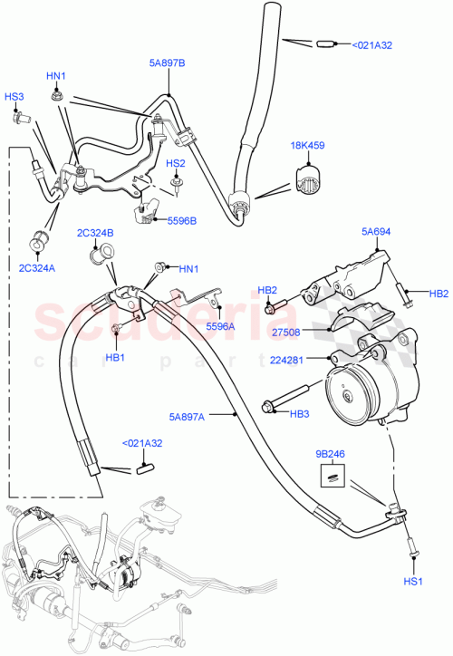 Part Diagram for Land Rover LR035471