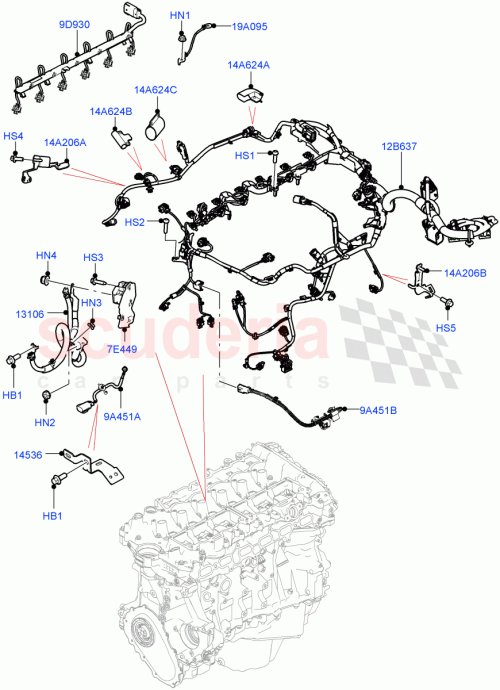 Part Diagram for Land Rover LR157211