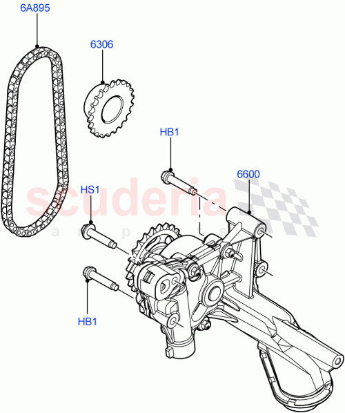 Part Diagram for Land Rover LR052668