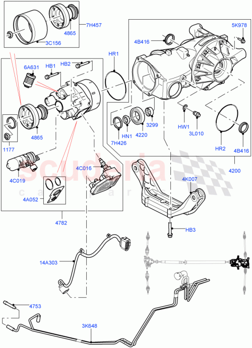 Part Diagram for Land Rover LR073218