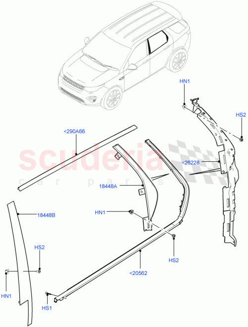 Part Diagram for Land Rover LR058490