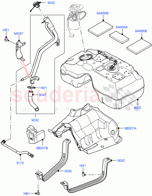 Part Diagram for Land Rover LR126523