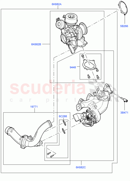 Part Diagram for Land Rover LR112422