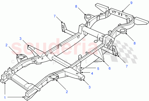 Part Diagram for Land Rover STC8648