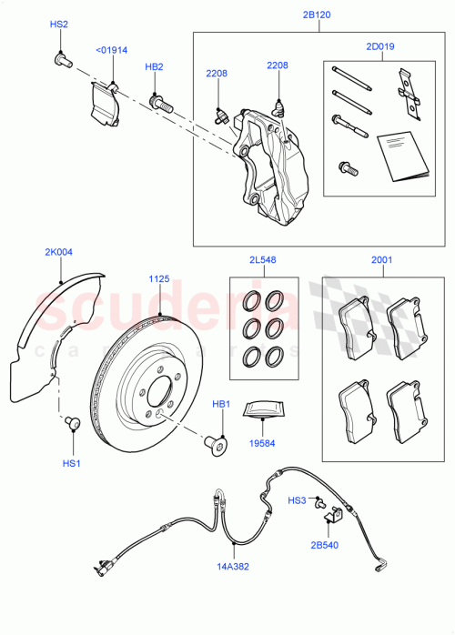 Part Diagram for Land Rover LR156716
