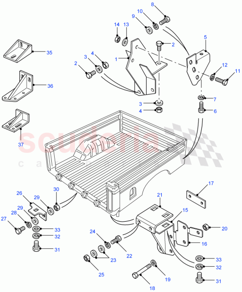 Part Diagram for Land Rover LR016482