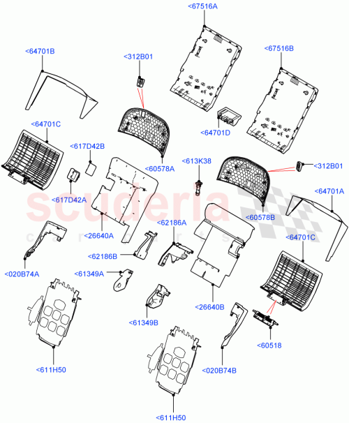 Part Diagram for Land Rover LR110979