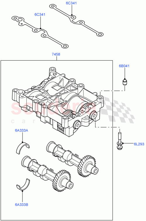 Part Diagram for Land Rover LR004267