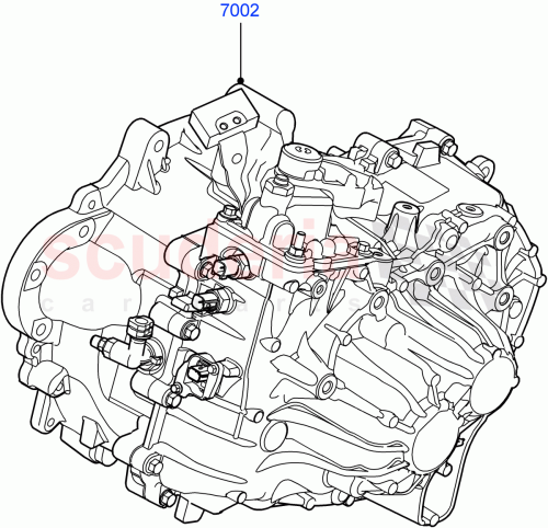 Part Diagram for Land Rover LR060532