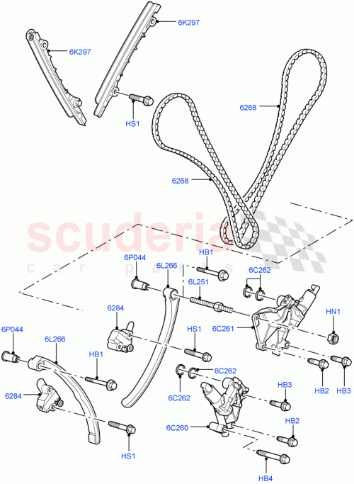 Part Diagram for Land Rover FB108101