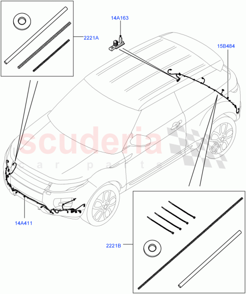 Part Diagram for Land Rover LR065075