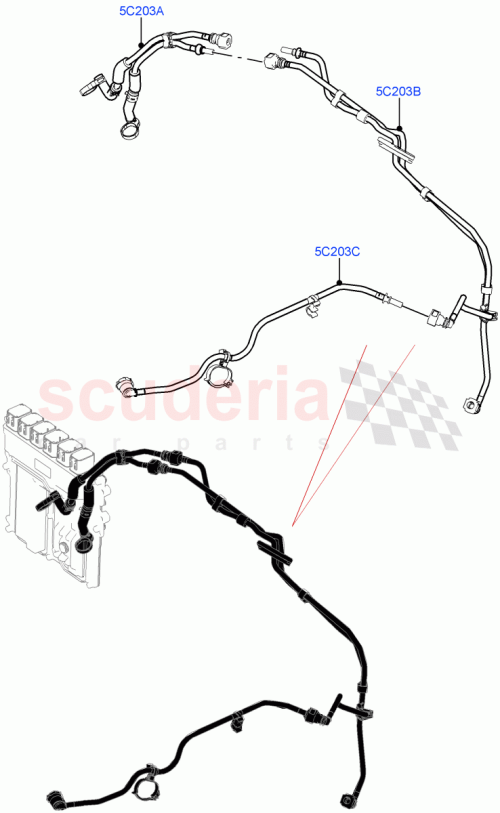Part Diagram for Land Rover LR140963