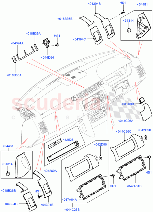 Part Diagram for Land Rover LR053497