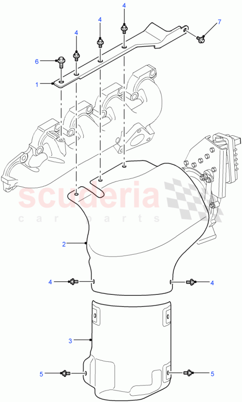 Part Diagram for Land Rover WEB500670