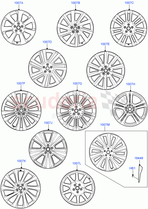 Part Diagram for Land Rover LR158039